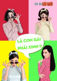 Hết tuyên truyền nữ quyền, các mỹ nhân Cô Ba Sài Gòn lại  nhí nhảnh  với phong cách pop-art