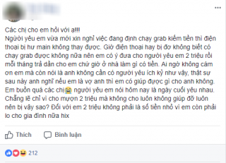 Bị chia tay vì cho bạn trai vay 2 triệu kèm giao hẹn  nhớ trả dần cho em , cô nàng vẫn không hiểu tại sao