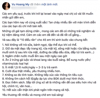 Cảnh báo đàn em cẩn thận phát ngôn trên mạng xã hội nhưng mà thôi chết, Á Hậu Hoàng My lại quên mình rồi