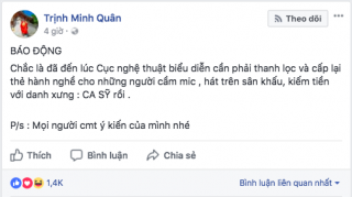 Người ta uốn lưỡi 7 lần trước khi nói, còn Minh Quân phải sửa tận 18 lần trước khi ra bản hoàn chỉnh của bài đăng khiến người người bức xúc