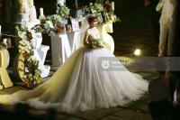 Chiếc váy to và lộng lẫy đã biến Khởi My thành công chúa trong đám cưới cổ tích với Kelvin Khánh