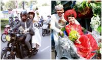 Đây là hai đám cưới có màn rước dâu độc đáo, có  1 - 0 - 2  trong làng giải trí Việt