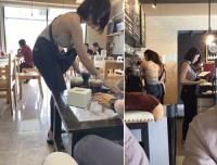 Xôn xao quán cà phê toàn hot girl ngực khủng ở Thái Lan