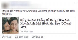 MV chục triệu view của Bảo Anh đứng trước nguy cơ bị gỡ bỏ khỏi Youtube hoặc phải trả tác quyền 10.000 Euro