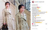 Cùng ông xã Song Joong Ki đến Pháp dự sự kiện, Song Hye Kyo khoe ảnh xinh đẹp như búp bê lên Instagram
