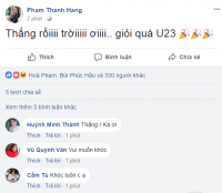 Sao Việt tuyên bố  huỷ show ,   đi quẩy  sau chiến tích kỳ diệu của U23 Việt Nam