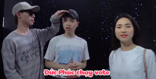 Clip hậu trường: Bị Hòa Minzy tố  chạy vote , đây là câu trả lời  lầy lội  của Đức Phúc!