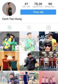 Sau loạt ồn ào, thủ môn Bùi Tiến Dũng đã bỏ theo dõi siêu mẫu Minh Tú trên Instagram