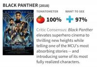 Dù chưa ra mắt, siêu bom tấn “Black Panther” đã nhận điểm tuyệt đối trên “Cà Thối”