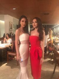 Hương Giang Idol xuất hiện xinh đẹp lấn át “Angelababy Thái Lan” tại Hoa hậu chuyển giới quốc tế 2018