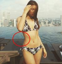 Đăng ảnh mặc bikini nóng bỏng, Phạm Hương bị soi chỉnh ảnh đến mức  biến dạng 