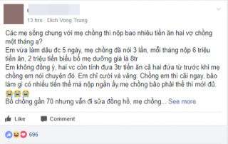 Về làm dâu 5 ngày mẹ chồng đã yêu cầu nộp 8 triệu/tháng tiền ăn và biếu bố mẹ, dù bà vẫn có nguồn thu cho thuê nhà cả chục triệu đồng