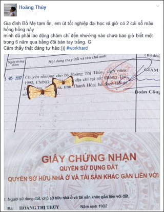 Hoàng Thùy gây chú ý khi xây nhà sau 3 tháng đăng quang ngôi vị Á hậu Hoàn vũ Việt Nam 2017