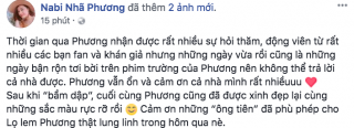 Nhã Phương chính thức lên tiếng giữa ồn ào tình ái của Trường Giang và Nam Em:  Phương vẫn ổn 