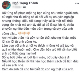 Tronie  đá xéo  người anh từng thân, cư dân mạng đặt nghi vấn  cạch mặt  Thanh Duy Idol