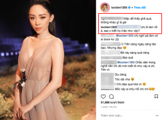 Bị so sánh sỗ sàng khi mặc váy hở bạo, Tóc Tiên cũng không ngại đối đáp  vỗ mặt  lại anti-fan