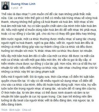 Khi được hỏi về định nghĩa  đạo nhạc , các nhạc sĩ Vpop trả lời thế nào?