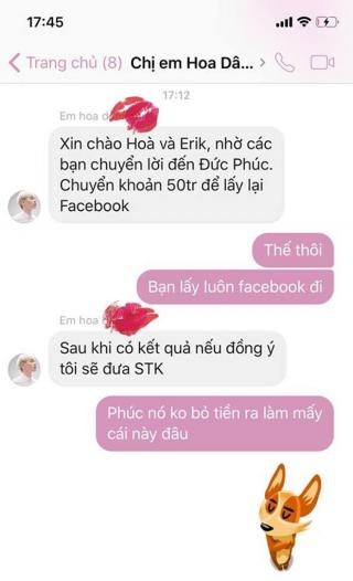 Yêu cầu Đức Phúc nộp 50 triệu để chuộc lại facebook nhưng hacker cũng phải chịu thua khi gặp chị em Hoa dâm bụt siêu  lầy lội 