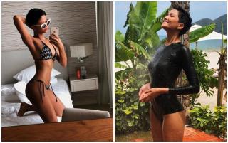 Bị chê như  thằng đàn ông tiến hóa , Hoa hậu H'Hen Niê đáp trả bằng loạt ảnh bikini nóng bỏng