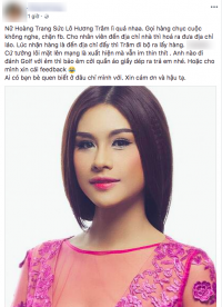 Người đẹp từng vượt mặt Phạm Hương đăng quang  Nữ hoàng trang sức 2013  bị tố  bùng tiền  khi mua quần áo online