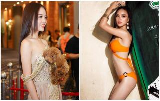 Trước khi  vác chó  đi casting The Face, Người đẹp tài năng của Hoa hậu Hoàn vũ Việt Nam từng bị chỉ trích vì phát ngôn lố