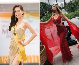 Phương Nga khéo léo dập tắt tin đồn mâu thuẫn với đại diện Argentina tại Miss Grand International 2018