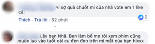 Chi tiết gây nhức nhối nhất phim  Về nhà đi con  chắc hẳn là hàng lông mi của Nhã