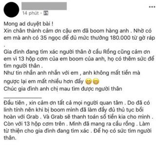 Chàng Grab mang tặng 13 suất cơm gà bị khách  bom : Cuộc sống này, tiền bạc quan trọng thật nhưng không phải là tất cả