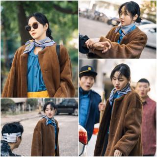  Người yêu Lee Min Ho  tung ảnh cực sến ở Bệ Hạ Bất Tử: Cô cảnh sát sành điệu Kim Go Eun hoá  bánh bèo bên hoa huệ ?