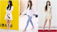 Chân ngắn có tiếng nhưng Irene (Red Velvet) không thiếu những lần 'hack' chân cực thon dài nhờ một mẫu giày cao gót