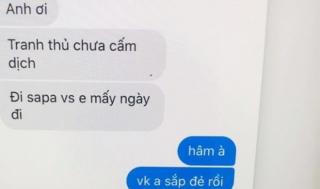 Vô tình xem Facebook của chồng chưa thoát ra trên máy tính, vợ bầu ngơ ngác khi đọc được tin nhắn cô bạn thân rủ chồng lén lút đi Sapa