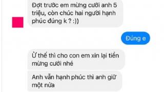 Cô gái 'bá đạo' đòi lại 2,5 triệu tiền mừng cưới từ chồng cũ của bạn thân hậu ly hôn vì lý do: 'Anh vẫn hạnh phúc thì chỉ được giữ lại một nửa'