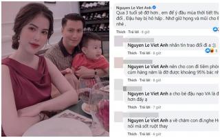 Vợ cũ kể con ốm liên miên, bình luận của Việt Anh gây chú ý