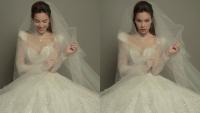 Soi kĩ chiếc váy cưới của Hà Hồ: Trị giá gần nửa tỷ, làm thủ công 100%, tinh tế và mỹ miều thế này bảo sao gây sốt!