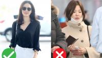 Son Ye Jin 'hạ đo ván' Song Hye Kyo về style sân bay: Người biến sân bay thành sàn diễn, người mãi ăn vận xuề xòa cẩu thả