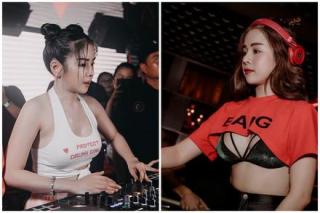 Phản ứng của DJ Mie bị khán giả nam khoác vai khi đang diễn