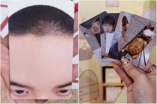 Những chiếc photocard lạ lùng của idol K-pop