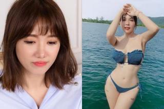 Thấy body Khả Như quá bốc, Hari Won sầu não 30 lần mang bầu