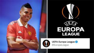 Mạng xã hội nổi sóng khi Twitter của Europa League châm chọc Casemiro