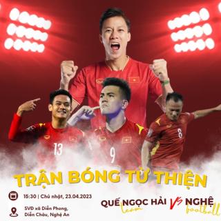 Hành động ý nghĩa của Quế Ngọc Hải tại quê nhà