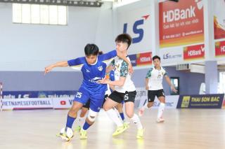 Xác định 4 đội mạnh vào bán kết Giải Futsal U20 quốc gia 2025