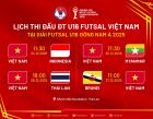 Lịch thi đấu và trực tiếp bóng đá Việt Nam hôm nay 25/12: U19 Futsal Việt Nam đại chiến Thái Lan