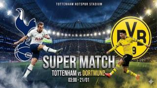 Tottenham vs Dortmund: Spurs chông chênh trước thử thách lớn tại Champions League