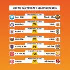 Lịch thi đấu vòng 16 V-League 2025/26: Nhiều trận cầu quyết định
