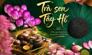 Trà sen Tây Hồ – Thức quà thanh tao mang hồn cốt Hà Nội